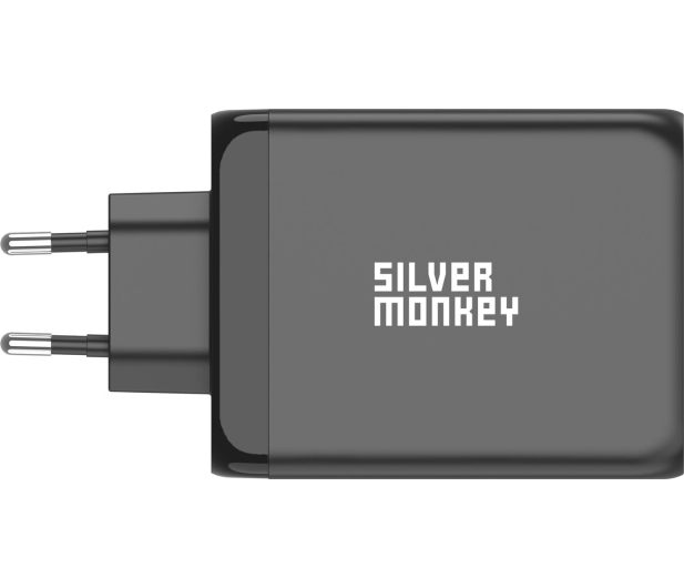 SILVER MONKEY sieciowa GaN 200W USB-C PD + USB 3.0 QC B - 1097686 - zdjęcie 4